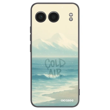 Picasee fekete szilikon tok az alábbi mobiltelefonokra OnePlus Nord 4 - COLD AIR