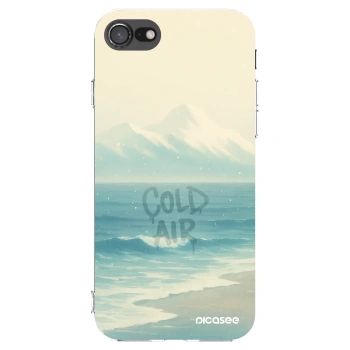 Picasee átlátszó szilikon tok az alábbi mobiltelefonokra Apple iPhone 7 - COLD AIR