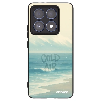 Picasee fekete szilikon tok az alábbi mobiltelefonokra Xiaomi 14T Pro - COLD AIR
