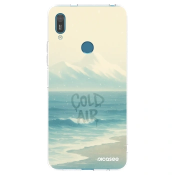 Picasee átlátszó szilikon tok az alábbi mobiltelefonokra Huawei Y7 2019 - COLD AIR
