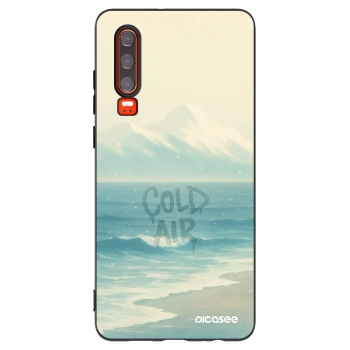Picasee fekete szilikon tok az alábbi mobiltelefonokra Huawei P30 - COLD AIR