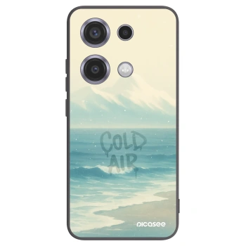 Picasee fekete szilikon tok az alábbi mobiltelefonokra Xiaomi Redmi Note 14S - COLD AIR