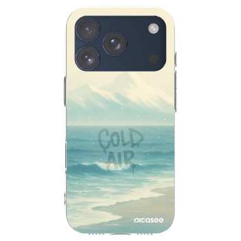 Picasee átlátszó szilikon tok az alábbi mobiltelefonokra Apple iPhone 17 Pro - COLD AIR