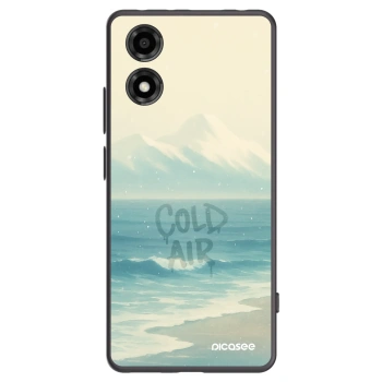 Picasee fekete szilikon tok az alábbi mobiltelefonokra Motorola Moto E14 - COLD AIR