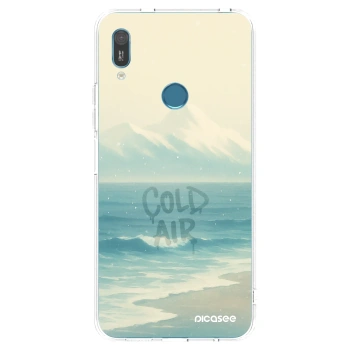 Picasee átlátszó szilikon tok az alábbi mobiltelefonokra Huawei Y6 2019 - COLD AIR