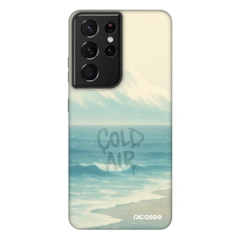 Picasee Fashion Case Samsung Galaxy S21 Ultra 5G G998B - COLD AIR