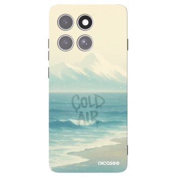 Picasee fekete szilikon tok az alábbi mobiltelefonokra Motorola Edge 60 Pro - COLD AIR