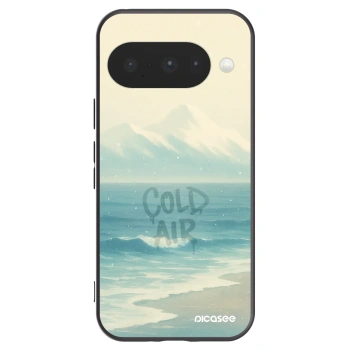 Picasee fekete szilikon tok az alábbi mobiltelefonokra Google Pixel 10 - COLD AIR