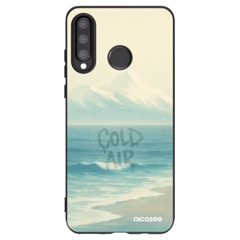 Picasee fekete szilikon tok az alábbi mobiltelefonokra Huawei P30 Lite - COLD AIR