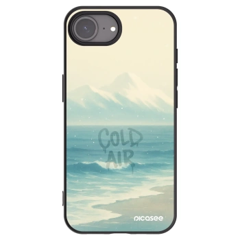 Picasee fekete szilikon tok az alábbi mobiltelefonokra Apple iPhone 17e - COLD AIR