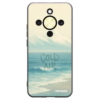 Picasee fekete szilikon tok az alábbi mobiltelefonokra Honor Magic8 Lite 5G - COLD AIR