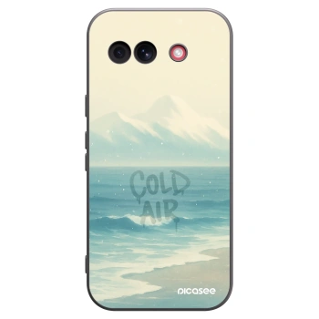 Picasee fekete szilikon tok az alábbi mobiltelefonokra Google Pixel 10a - COLD AIR