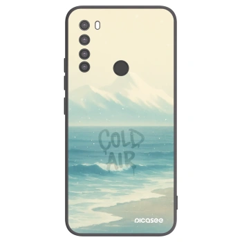 Picasee fekete szilikon tok az alábbi mobiltelefonokra Xiaomi Redmi Note 8 - COLD AIR