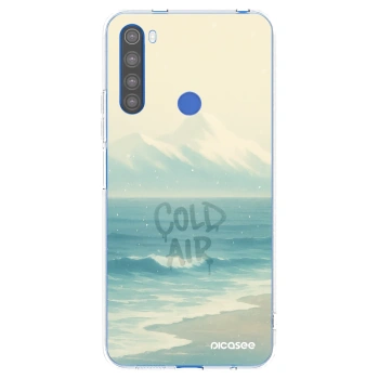Picasee átlátszó szilikon tok az alábbi mobiltelefonokra Xiaomi Redmi Note 8T - COLD AIR