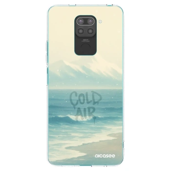 Picasee fekete szilikon tok az alábbi mobiltelefonokra Xiaomi Redmi Note 9 - COLD AIR