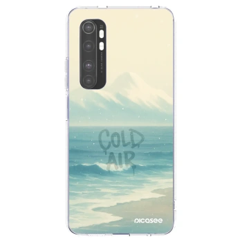 Picasee átlátszó szilikon tok az alábbi mobiltelefonokra Xiaomi Mi Note 10 Lite - COLD AIR