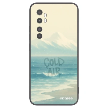 Picasee fekete szilikon tok az alábbi mobiltelefonokra Xiaomi Mi Note 10 Lite - COLD AIR