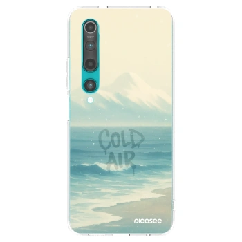 Picasee átlátszó szilikon tok az alábbi mobiltelefonokra Xiaomi Mi 10 - COLD AIR