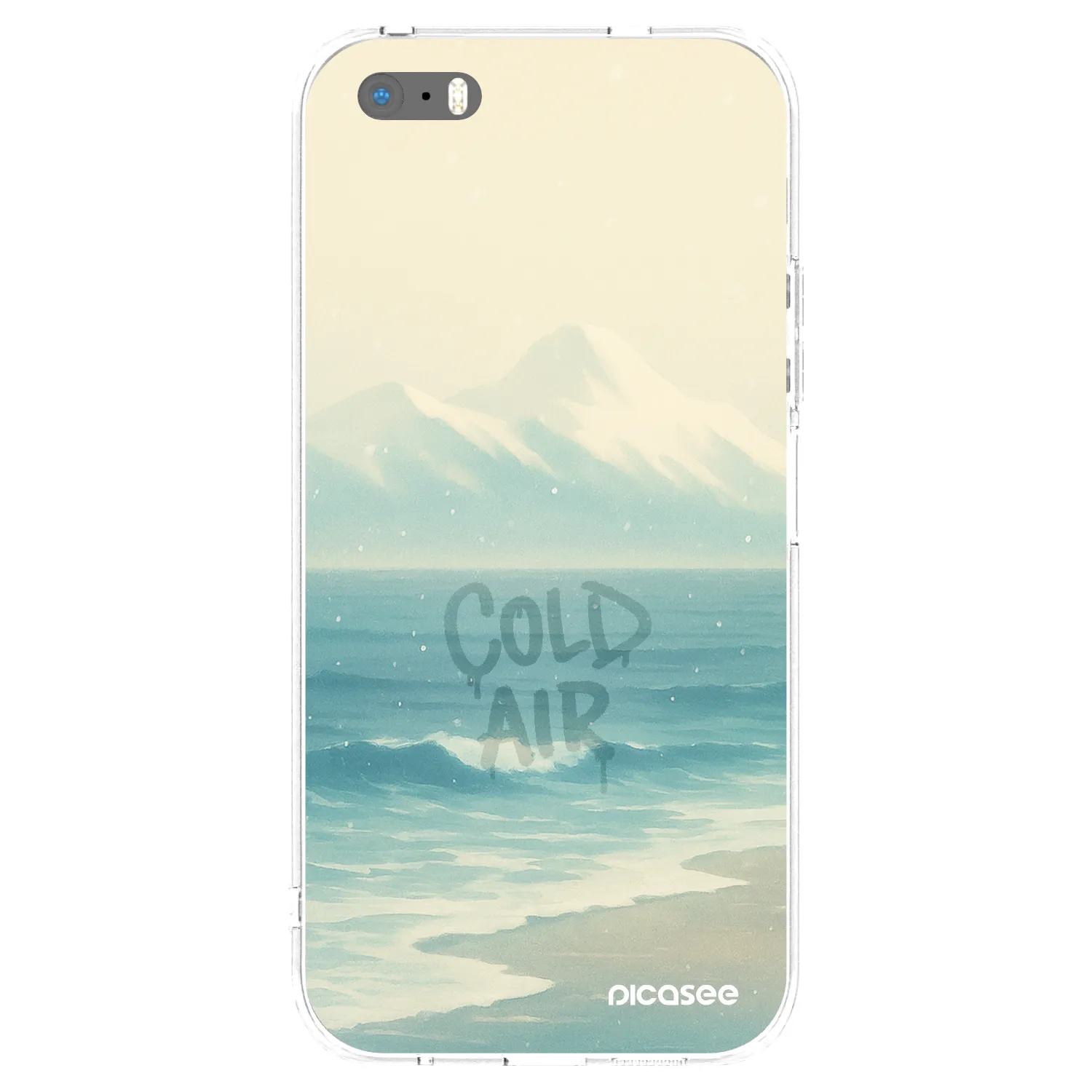 Picasee átlátszó szilikon tok az alábbi mobiltelefonokra Apple iPhone 6 Plus/6S Plus - COLD AIR