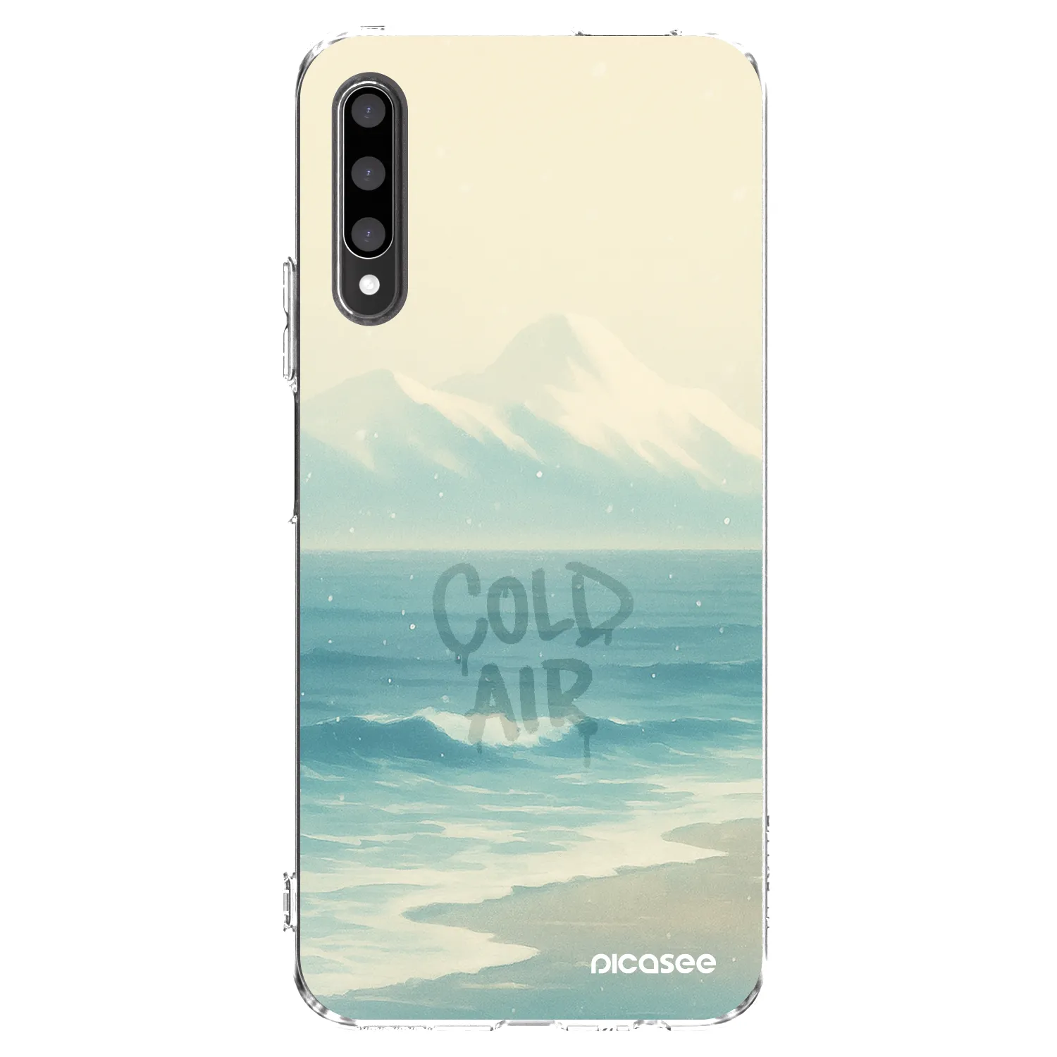 Picasee átlátszó szilikon tok az alábbi mobiltelefonokra Honor 9X Pro - COLD AIR