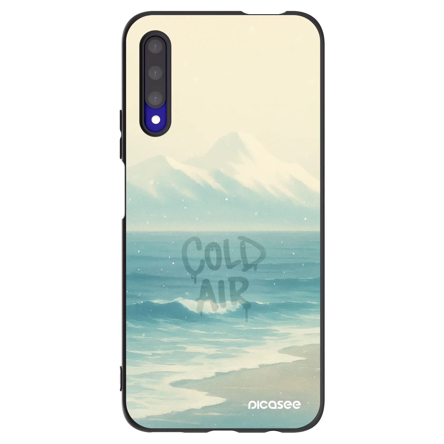 Picasee fekete szilikon tok az alábbi mobiltelefonokra Honor 9X Pro - COLD AIR