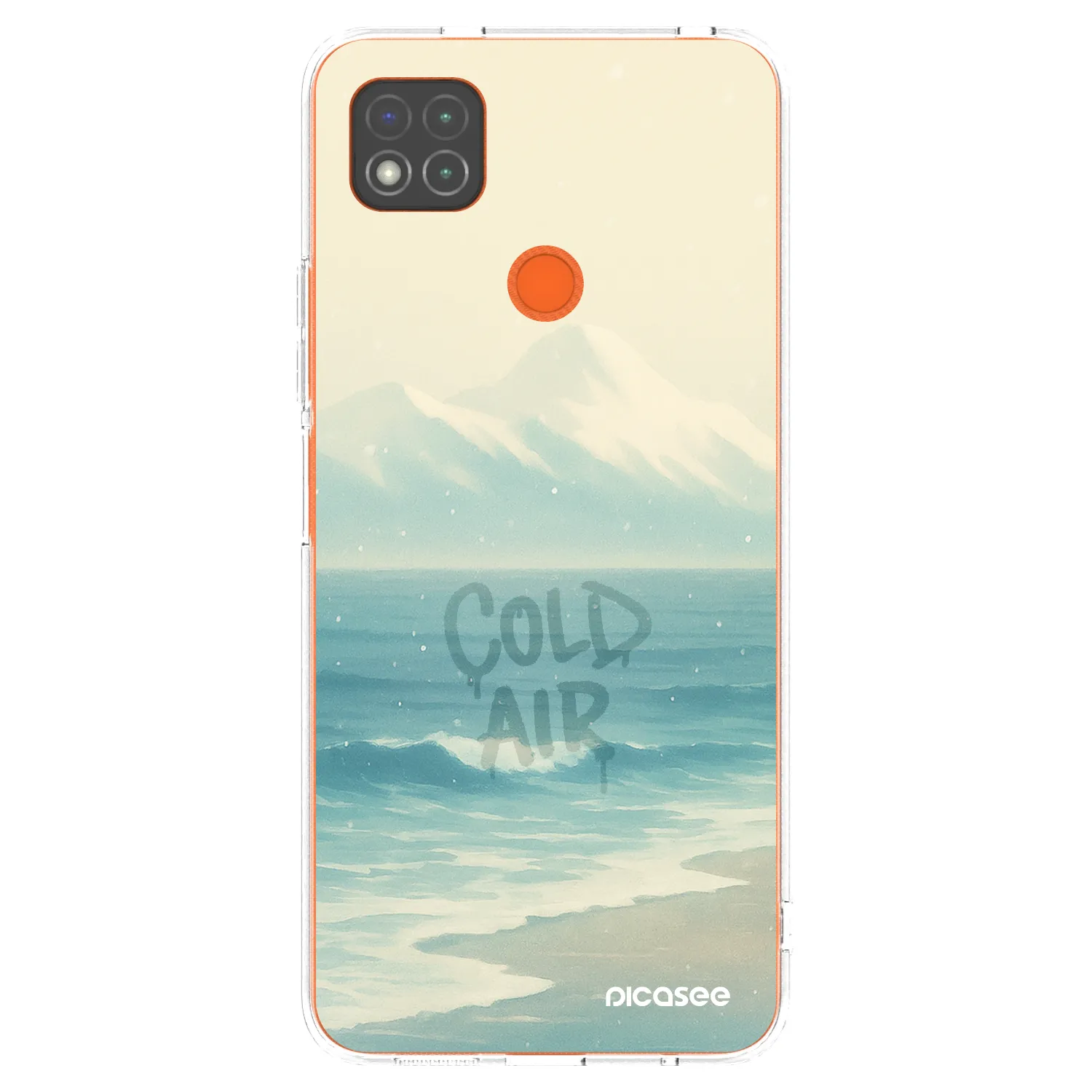 Picasee átlátszó szilikon tok az alábbi mobiltelefonokra Xiaomi Redmi 9C - COLD AIR