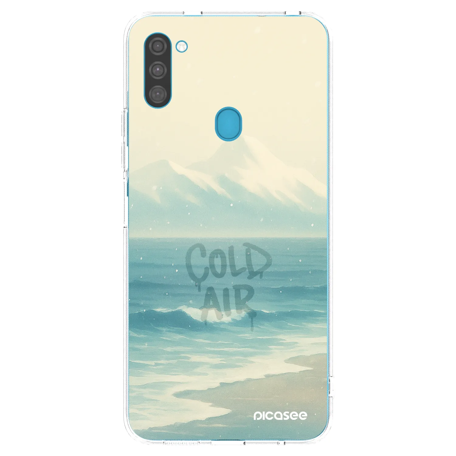 Picasee átlátszó szilikon tok az alábbi mobiltelefonokra Samsung Galaxy M11 - COLD AIR