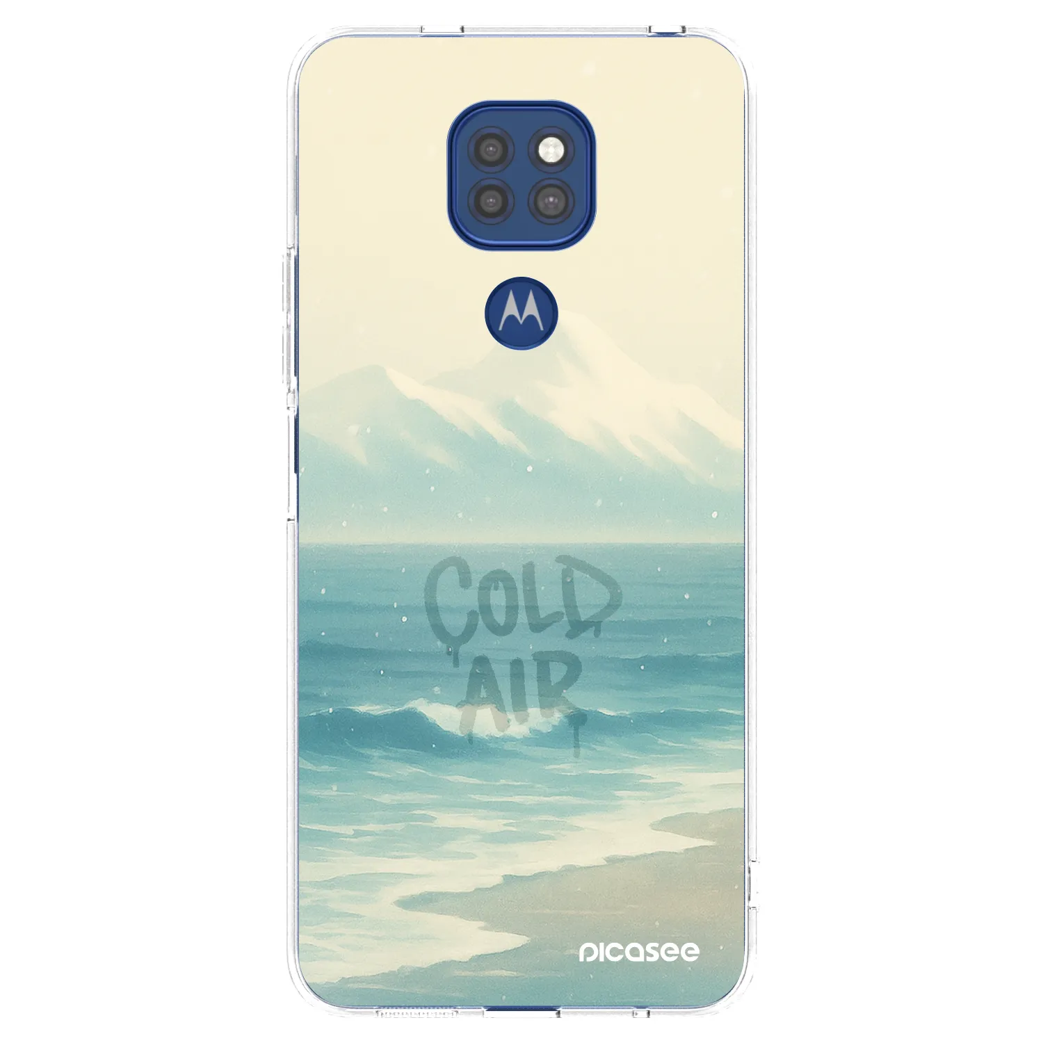 Picasee átlátszó szilikon tok az alábbi mobiltelefonokra Motorola Moto G9 Play - COLD AIR