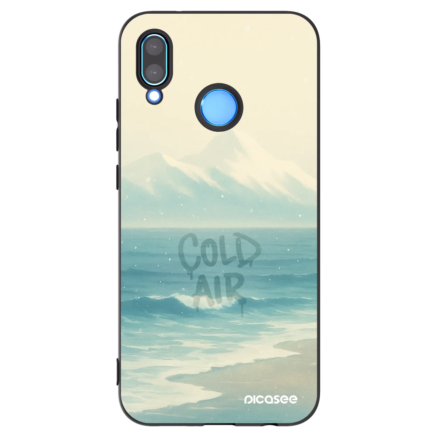 Picasee fekete szilikon tok az alábbi mobiltelefonokra Huawei Mate 40 Pro - COLD AIR