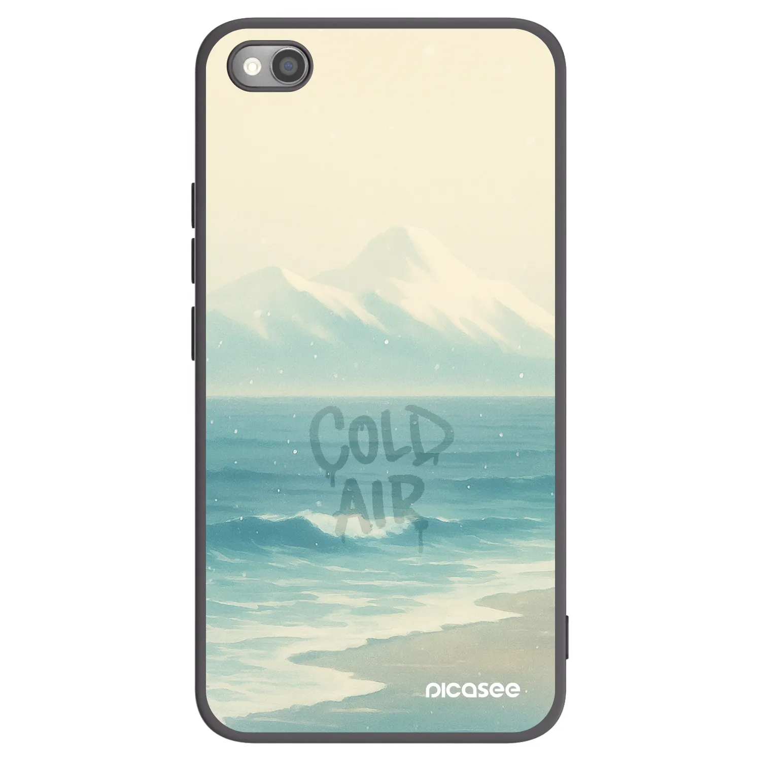 Picasee fekete szilikon tok az alábbi mobiltelefonokra Xiaomi Mi Note 10 (Pro) - COLD AIR