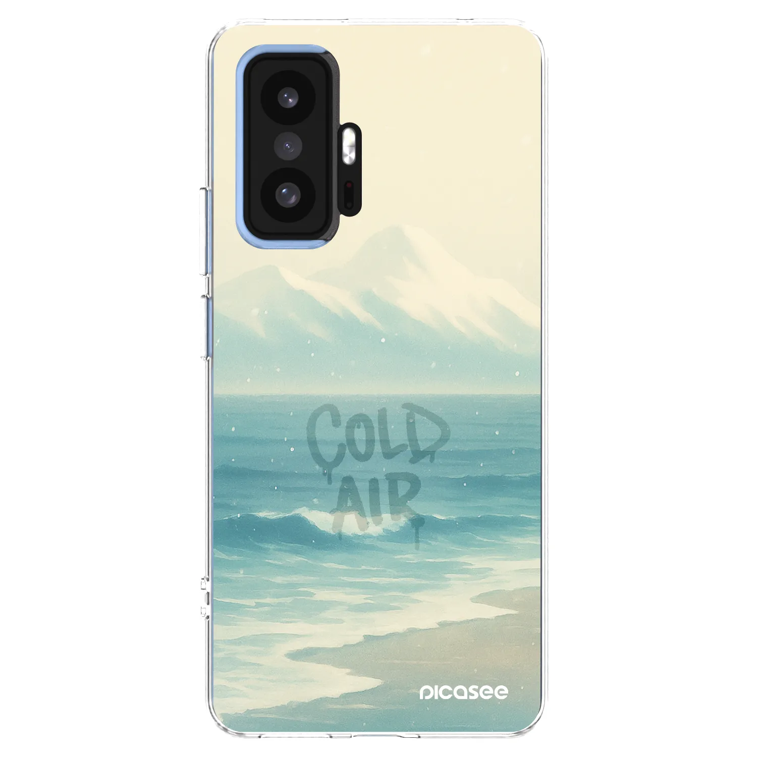 Picasee átlátszó szilikon tok az alábbi mobiltelefonokra Xiaomi 11T Pro - COLD AIR