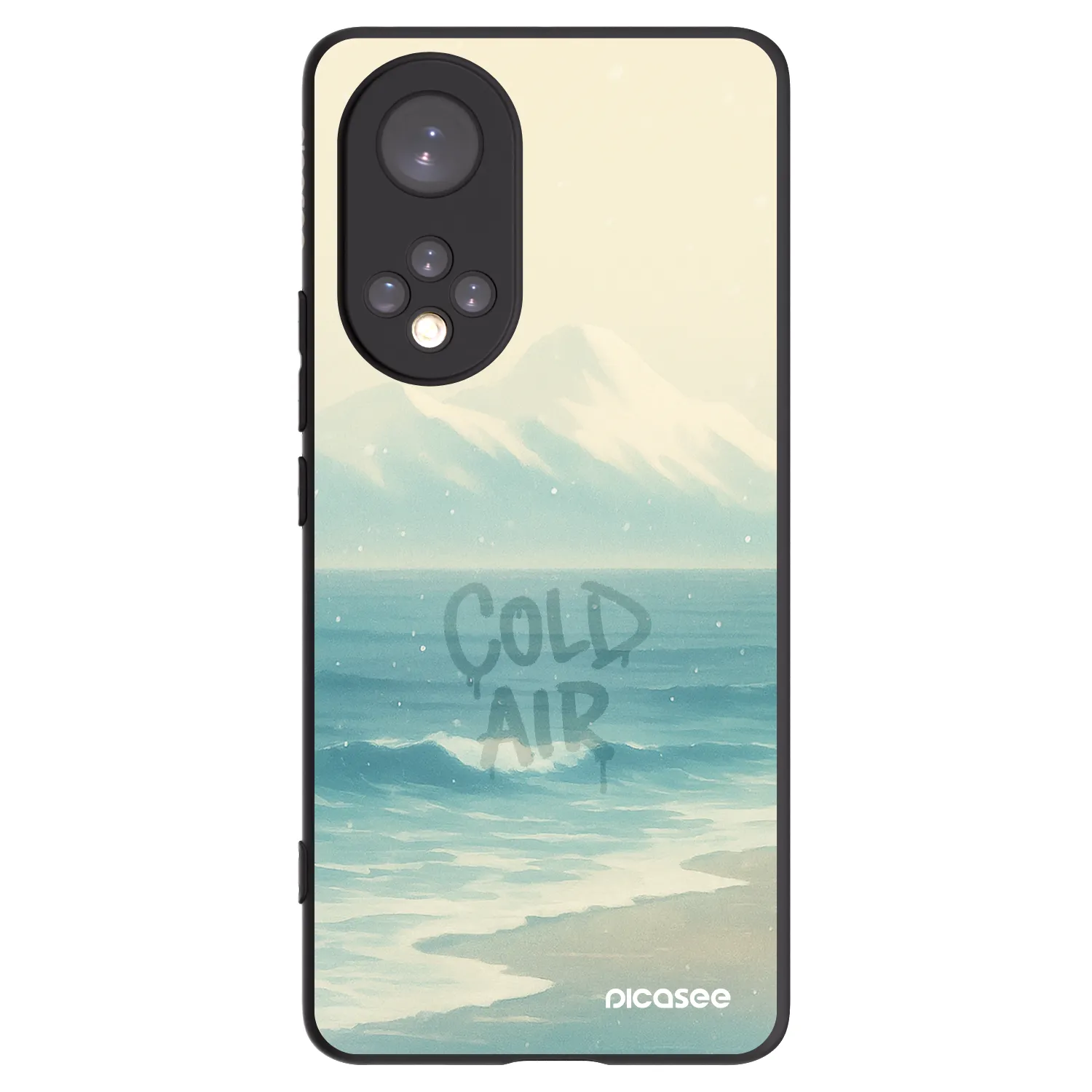 Picasee fekete szilikon tok az alábbi mobiltelefonokra Huawei Nova 9 - COLD AIR