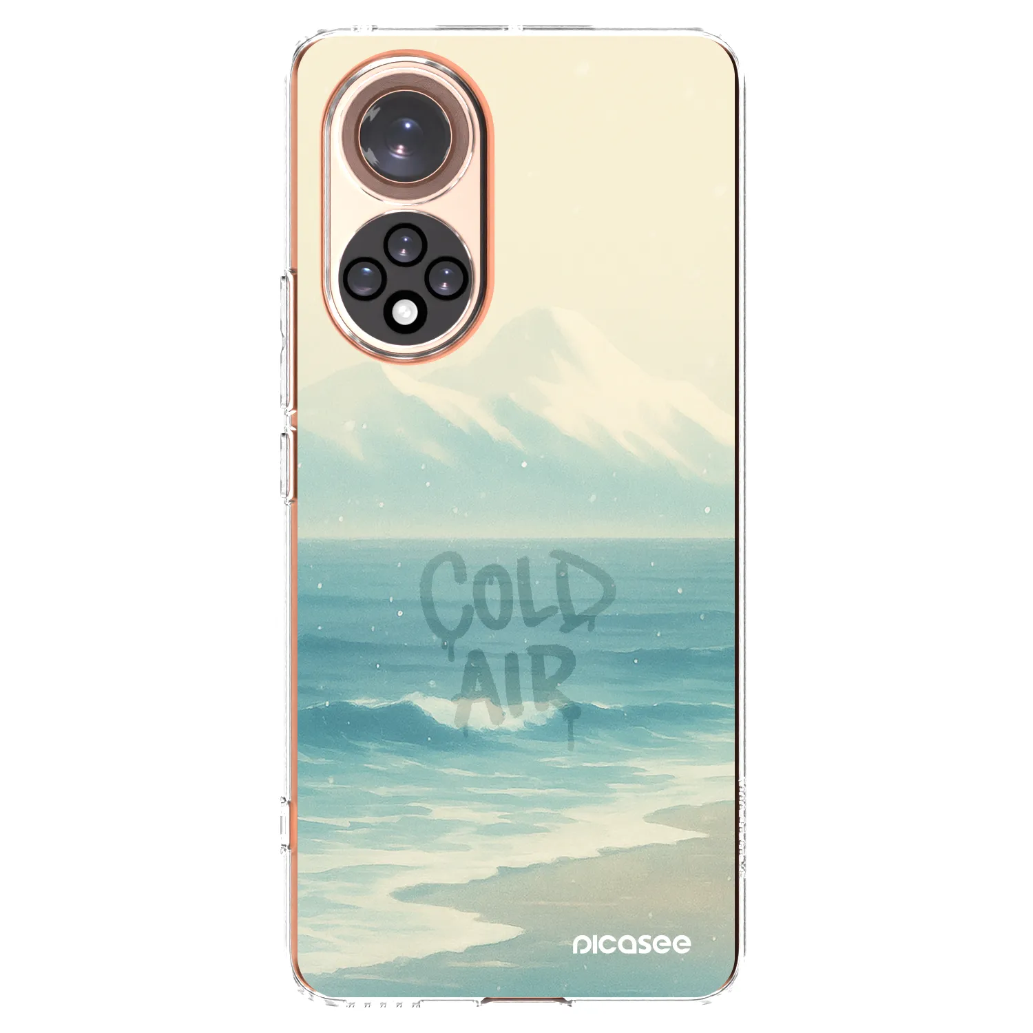 Picasee átlátszó szilikon tok az alábbi mobiltelefonokra Huawei Nova 9 - COLD AIR