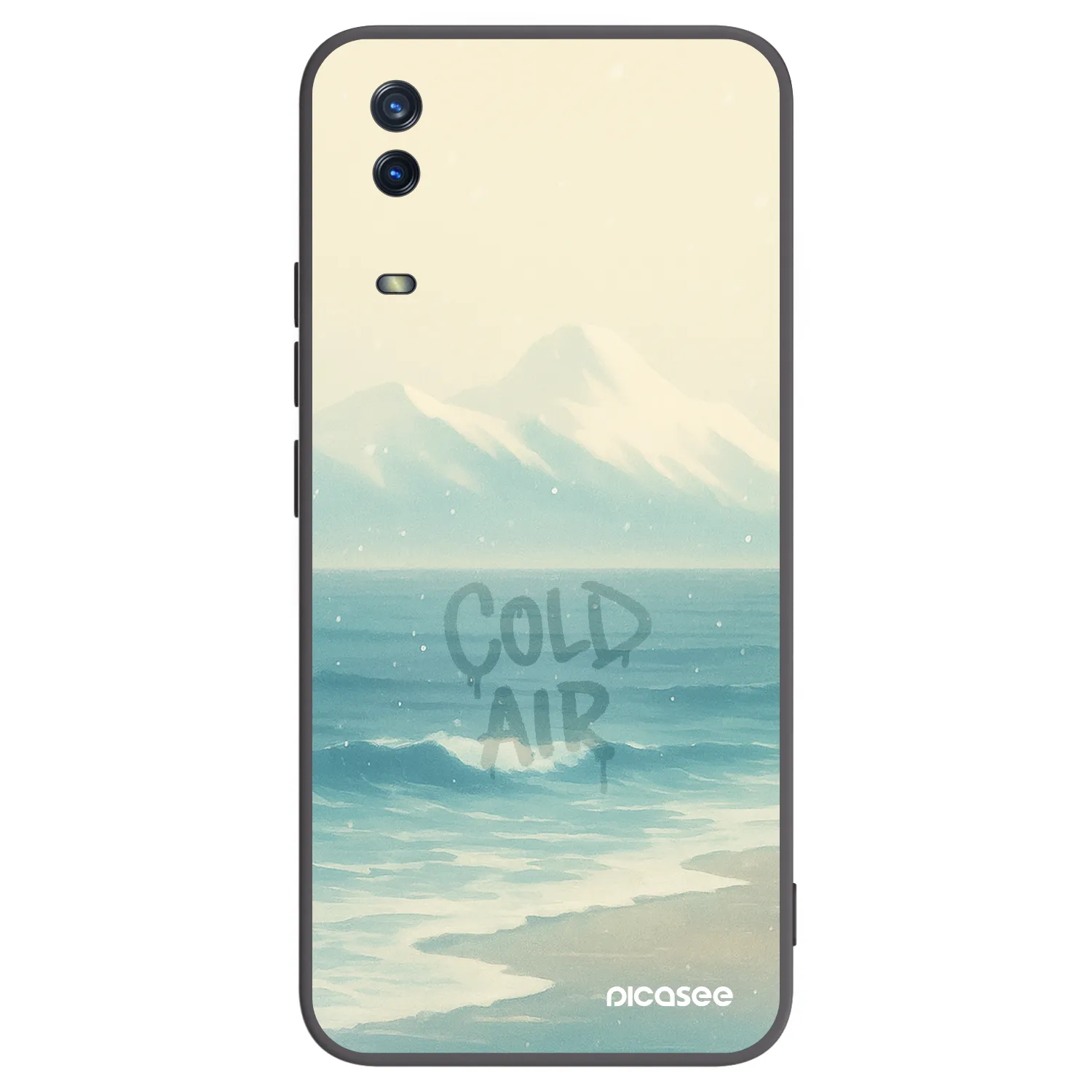 Picasee fekete szilikon tok az alábbi mobiltelefonokra Vivo Y11s - COLD AIR