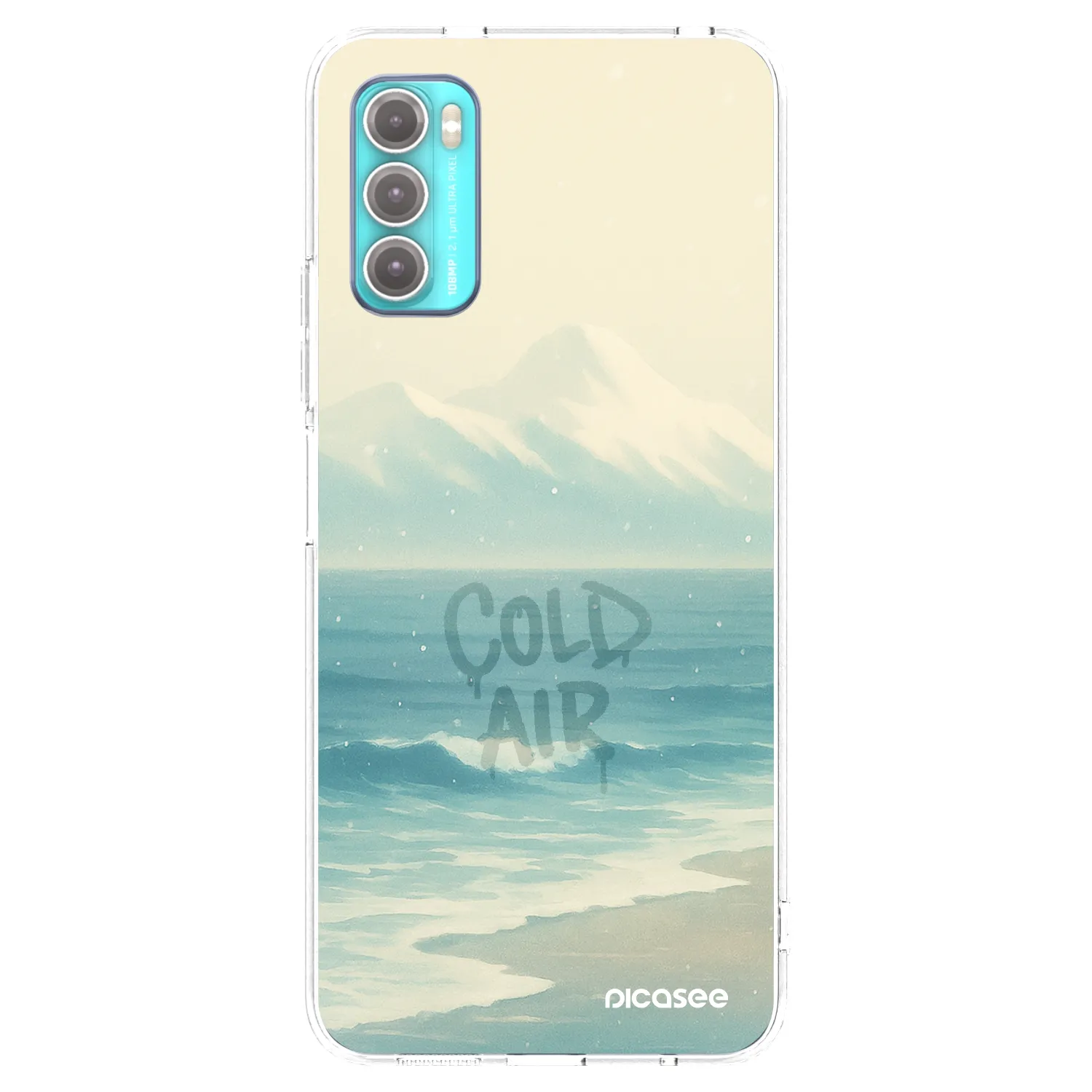 Picasee átlátszó szilikon tok az alábbi mobiltelefonokra Motorola Moto G60 - COLD AIR