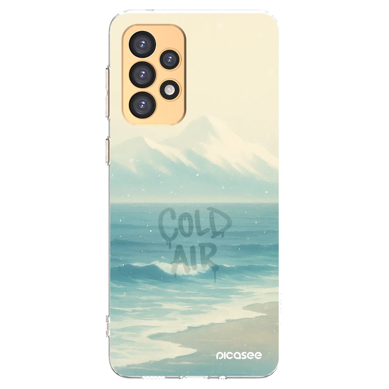 Picasee átlátszó szilikon tok az alábbi mobiltelefonokra Samsung Galaxy A33 5G A336 - COLD AIR