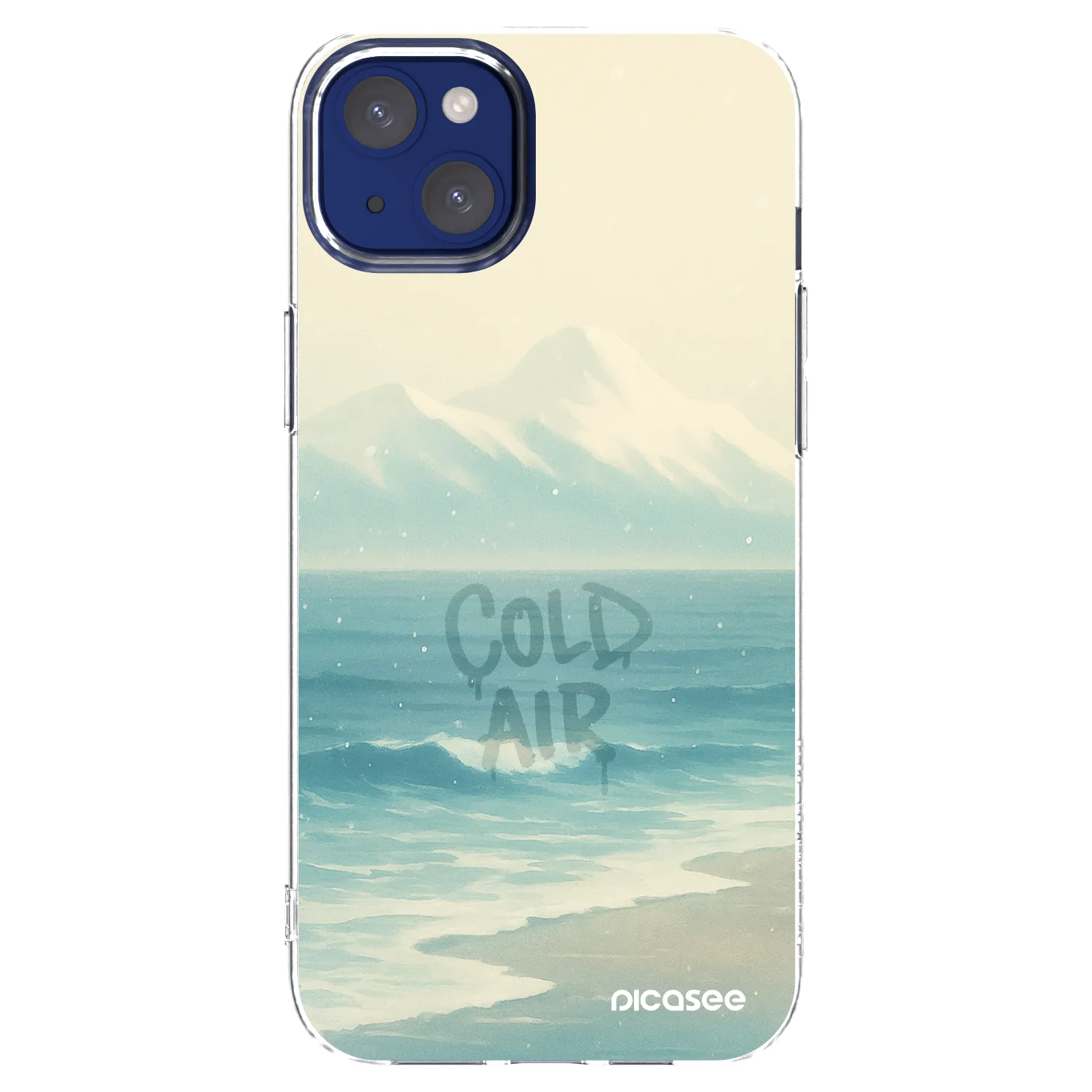 Picasee átlátszó szilikon tok az alábbi mobiltelefonokra Apple iPhone 14 Plus - COLD AIR