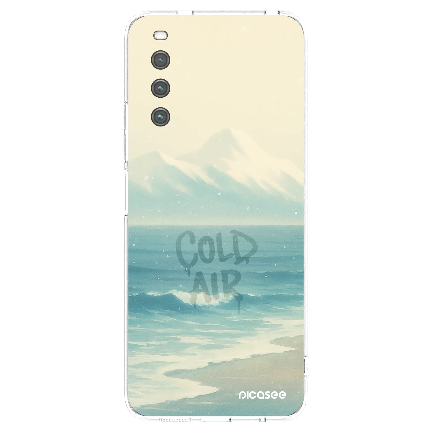 Picasee átlátszó szilikon tok az alábbi mobiltelefonokra Sony Xperia 10 IV 5G - COLD AIR