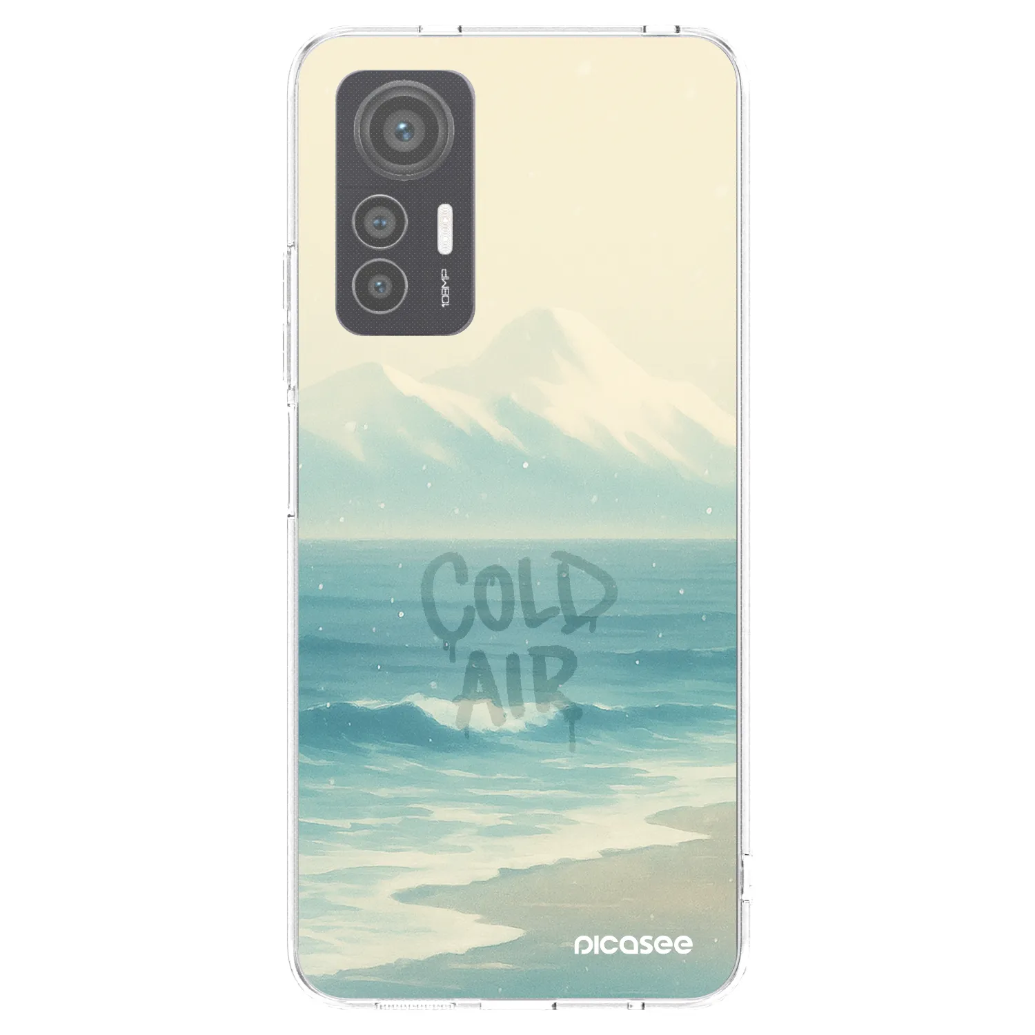 Picasee átlátszó szilikon tok az alábbi mobiltelefonokra Xiaomi 12 Lite - COLD AIR