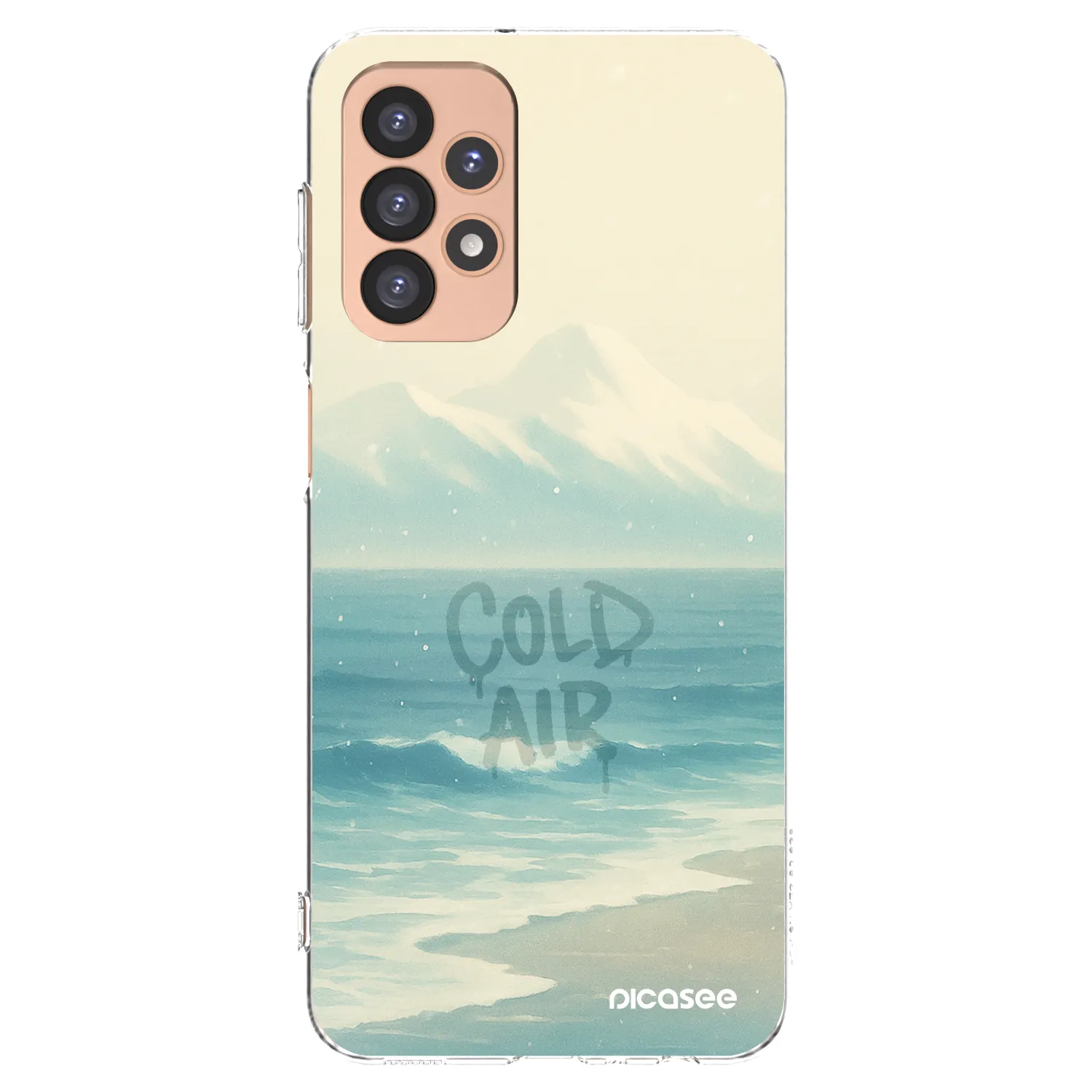 Picasee átlátszó szilikon tok az alábbi mobiltelefonokra Samsung Galaxy A23 A236B 5G - COLD AIR
