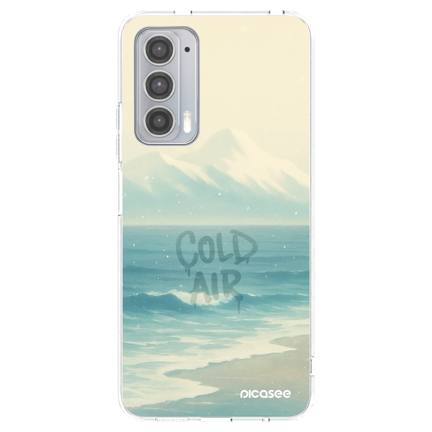 Picasee átlátszó szilikon tok az alábbi mobiltelefonokra Motorola Edge 20 - COLD AIR