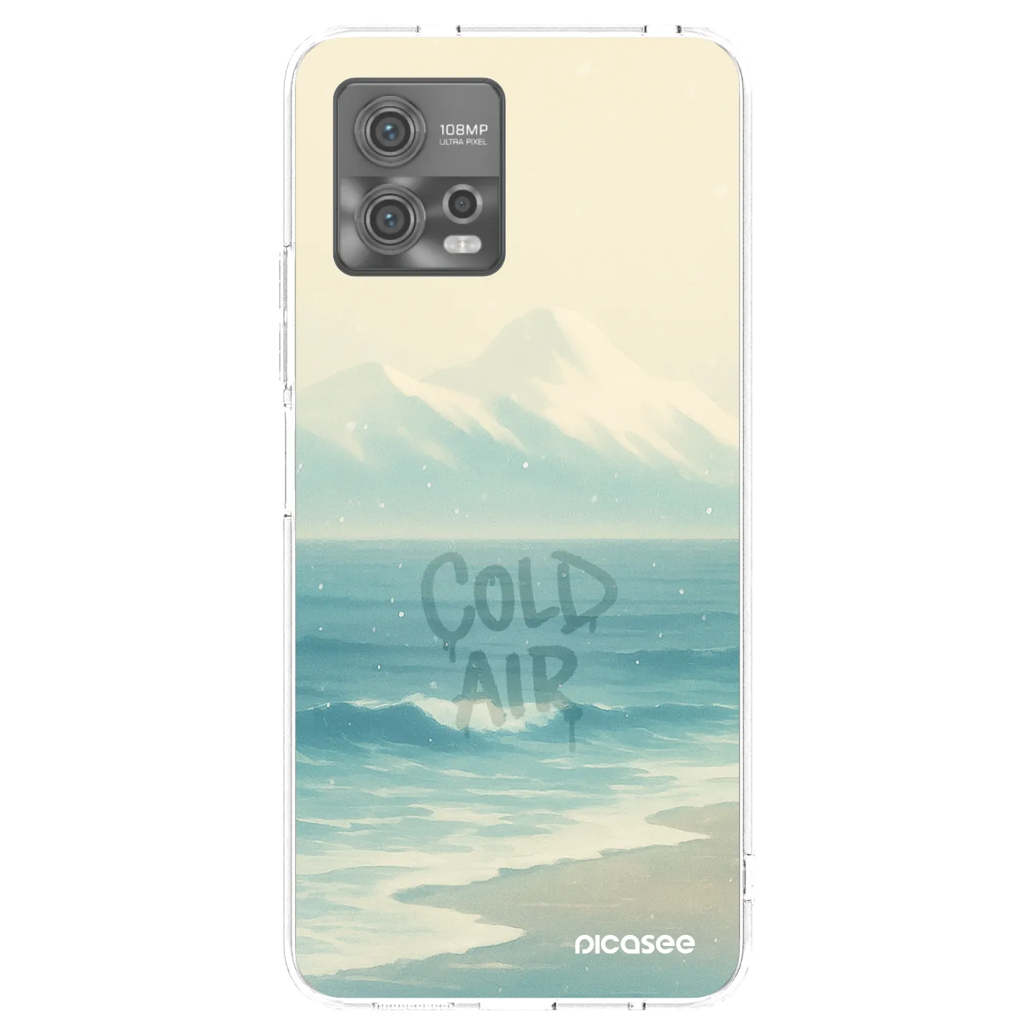 Picasee átlátszó szilikon tok az alábbi mobiltelefonokra Motorola Moto G72 - COLD AIR
