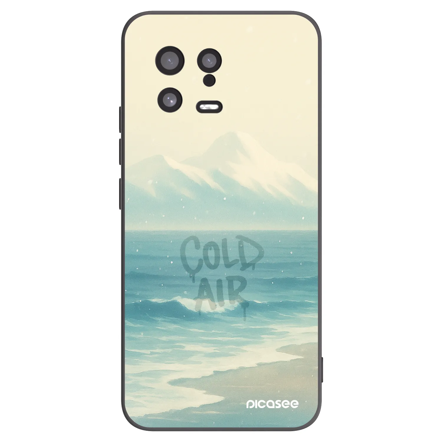 Picasee fekete szilikon tok az alábbi mobiltelefonokra Xiaomi 13 - COLD AIR