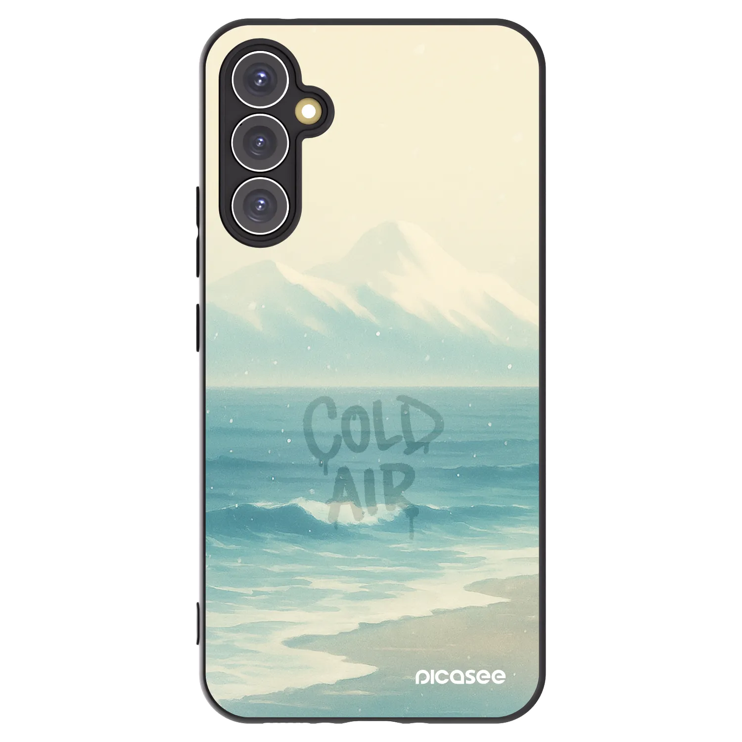 Picasee fekete szilikon tok az alábbi mobiltelefonokra Samsung Galaxy A34 5G A346B - COLD AIR