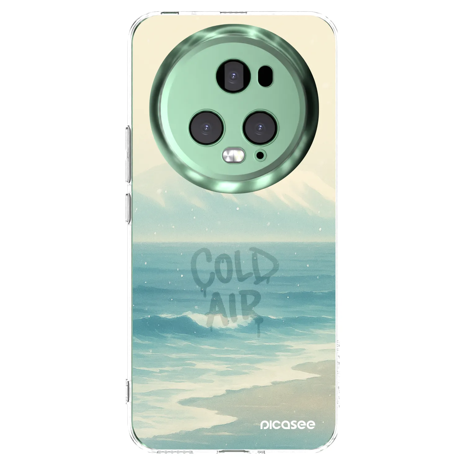 Picasee átlátszó szilikon tok az alábbi mobiltelefonokra Honor Magic5 Pro - COLD AIR