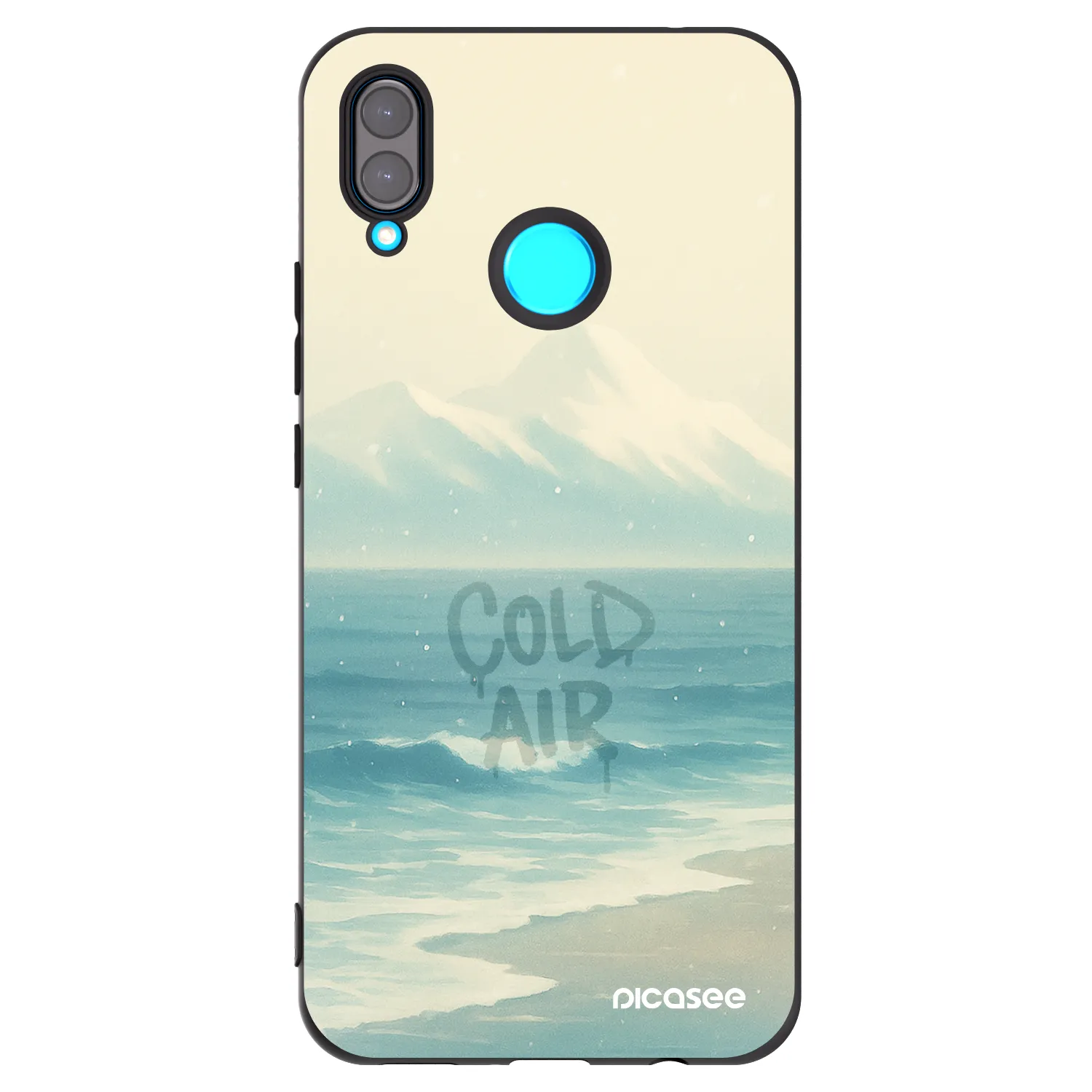 Picasee fekete szilikon tok az alábbi mobiltelefonokra Huawei Nova 3i - COLD AIR