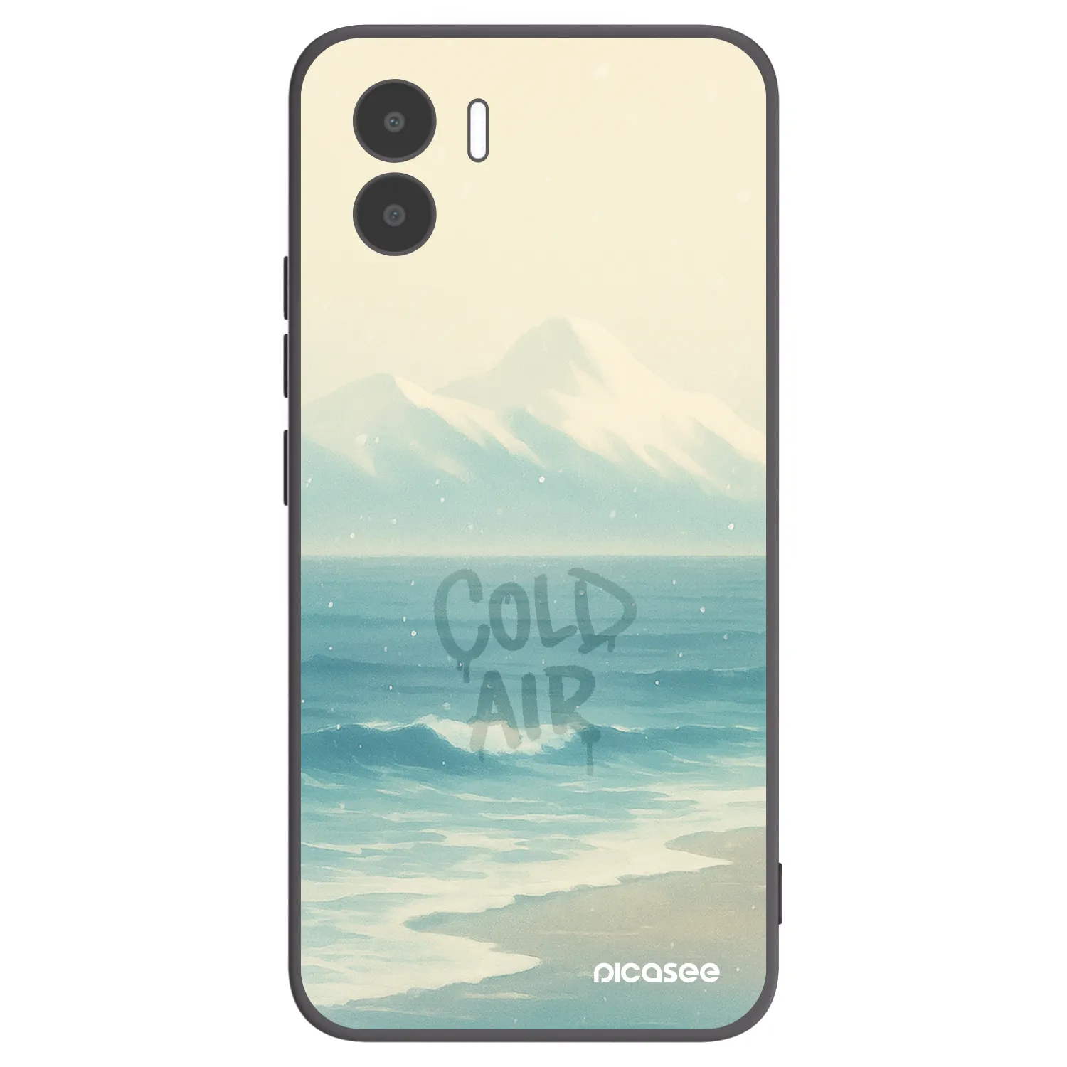 Picasee fekete szilikon tok az alábbi mobiltelefonokra Xiaomi Redmi A2 - COLD AIR