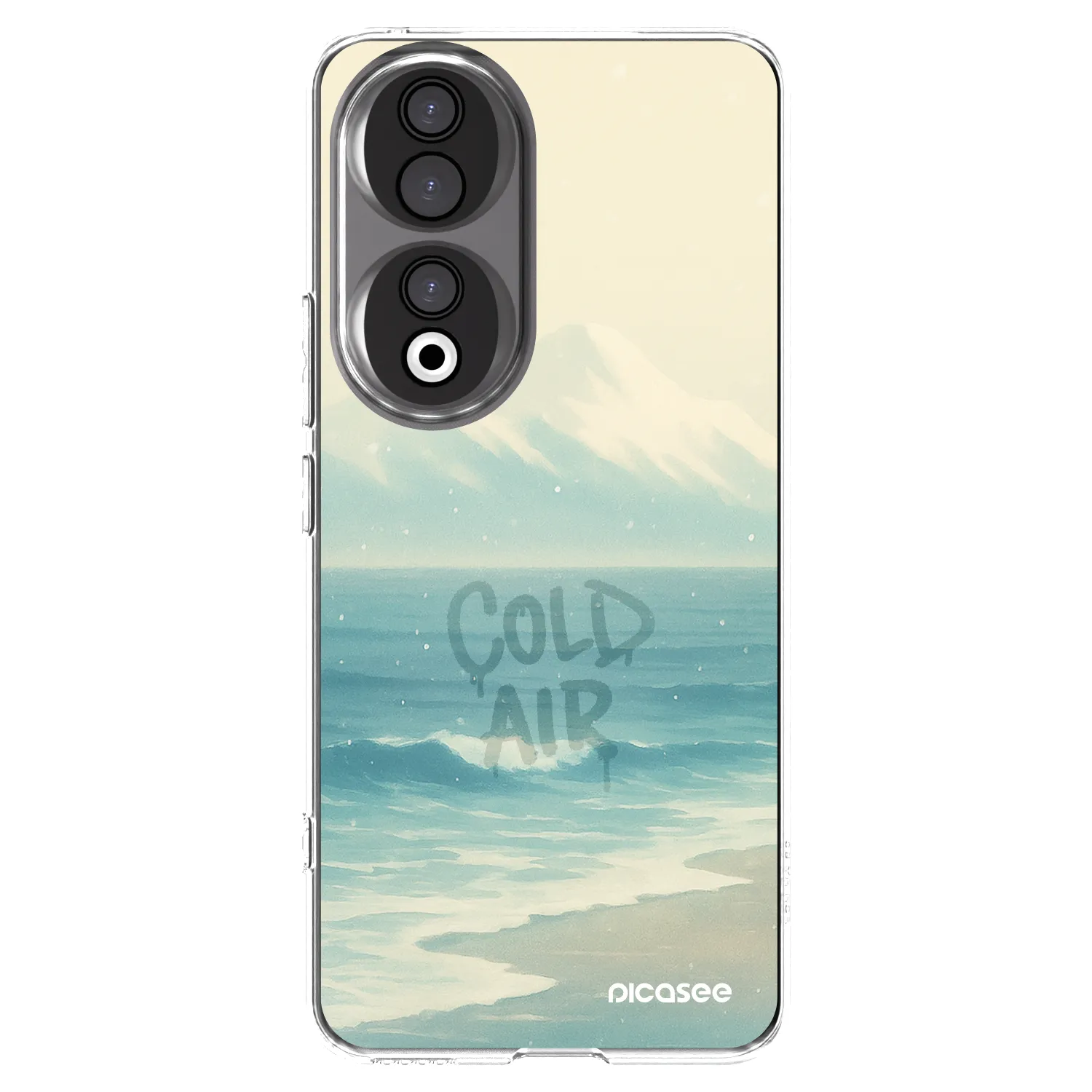 Picasee átlátszó szilikon tok az alábbi mobiltelefonokra Honor 90 5G - COLD AIR