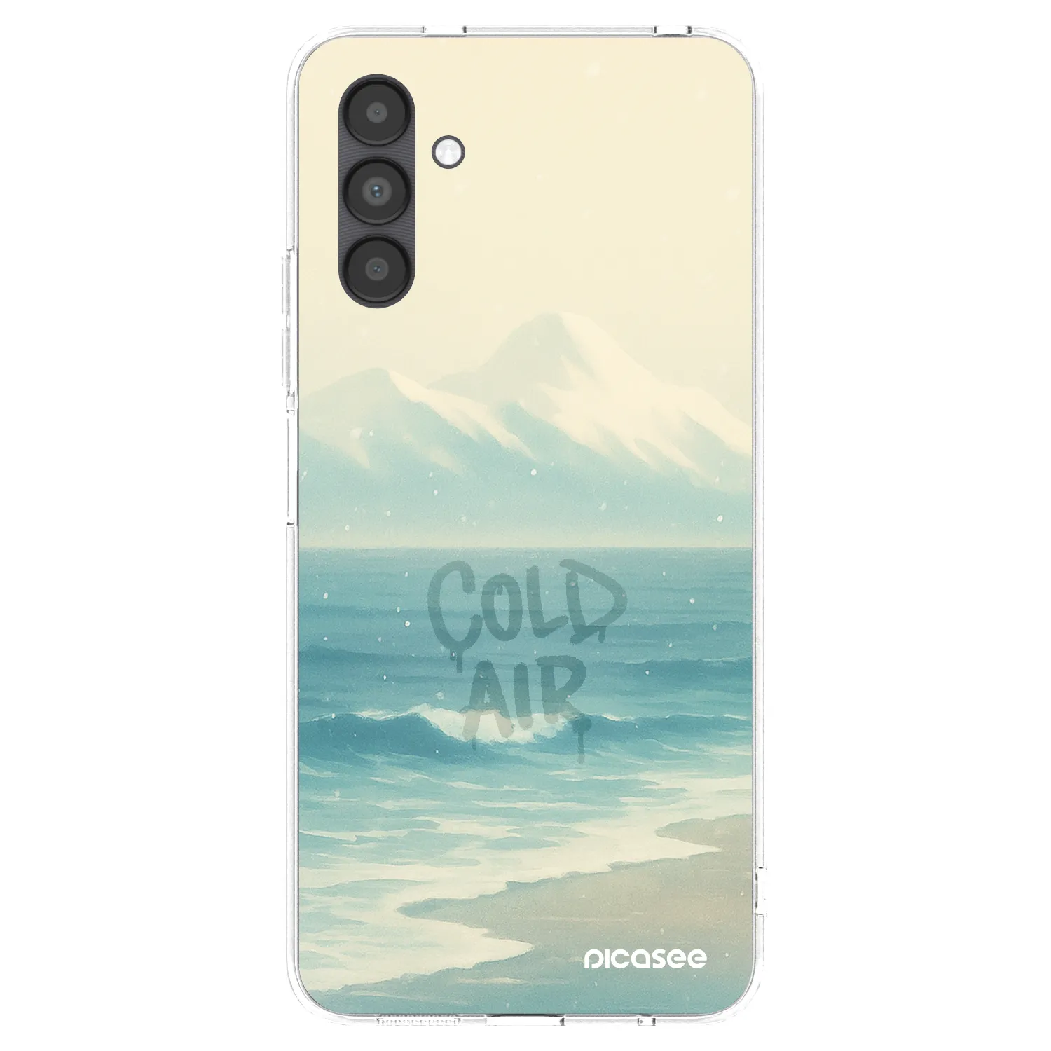 Picasee átlátszó szilikon tok az alábbi mobiltelefonokra Samsung Galaxy A04s A047F - COLD AIR