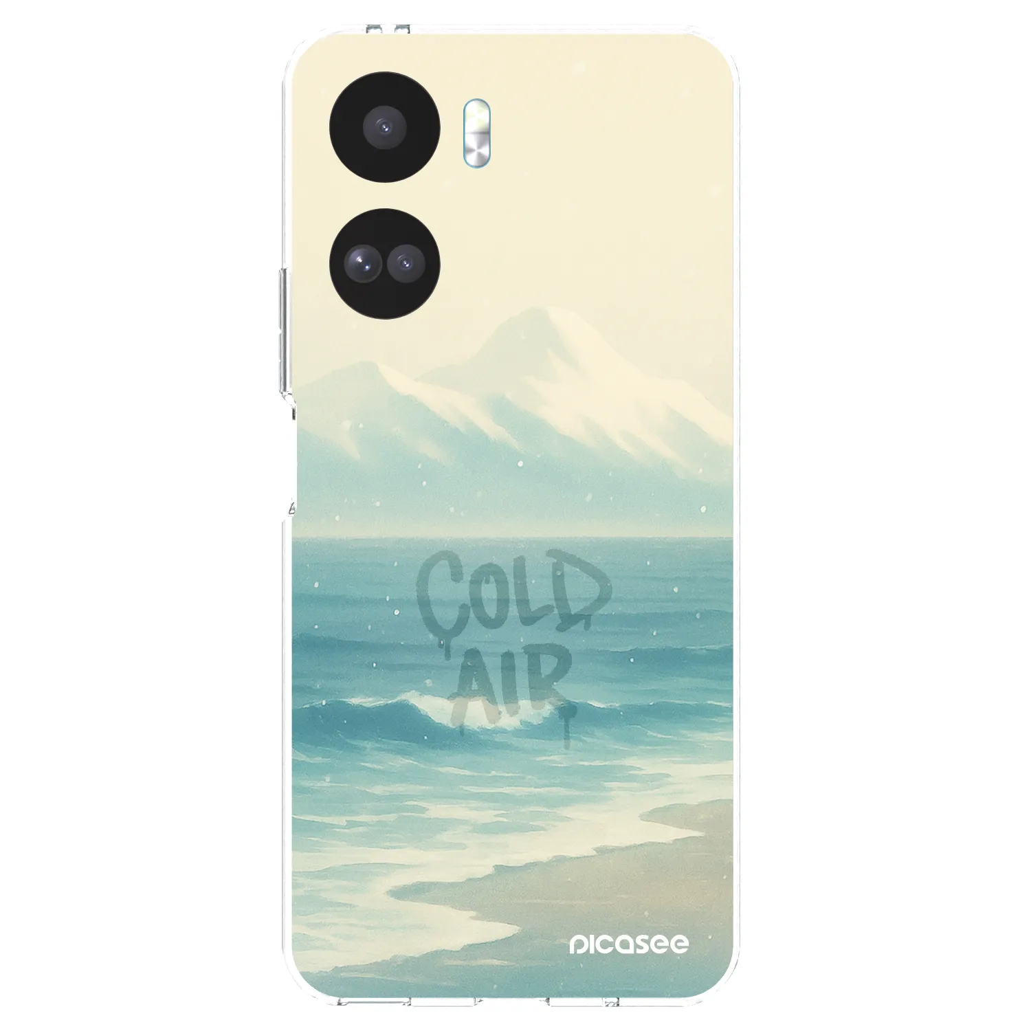 Picasee átlátszó szilikon tok az alábbi mobiltelefonokra Honor 90 Lite 5G - COLD AIR